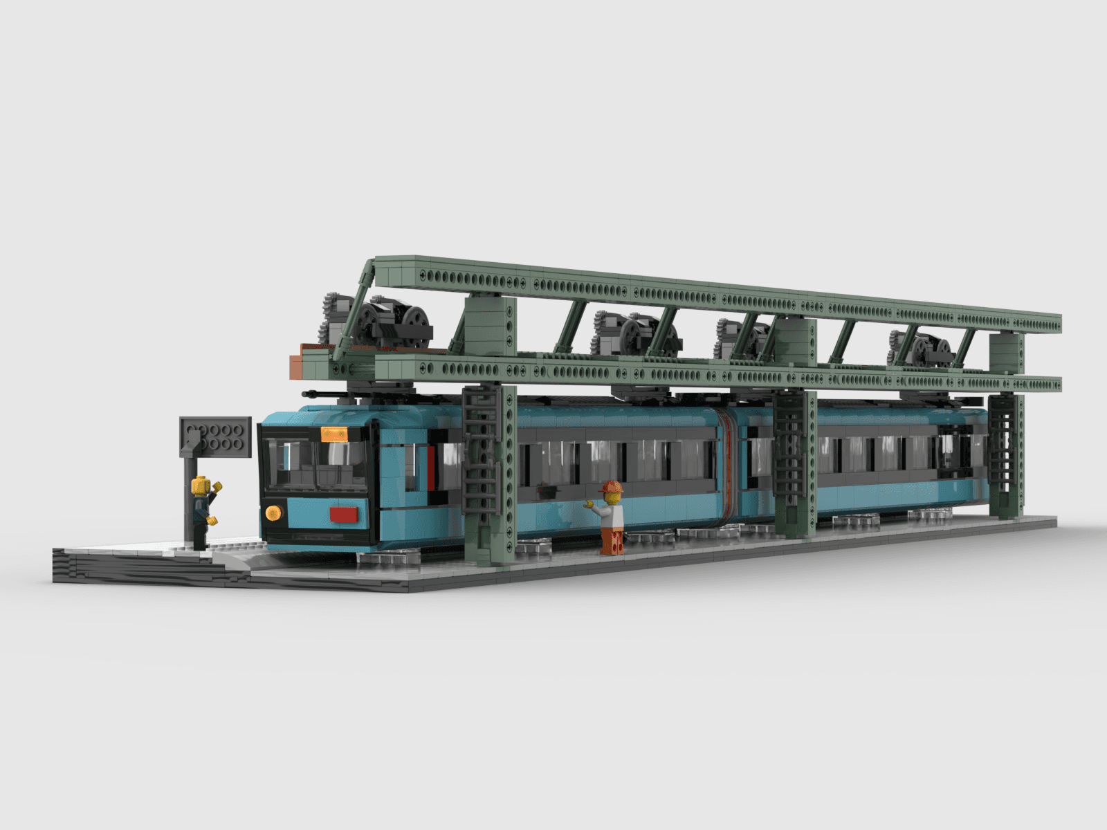 LEGO-Schwebebahn