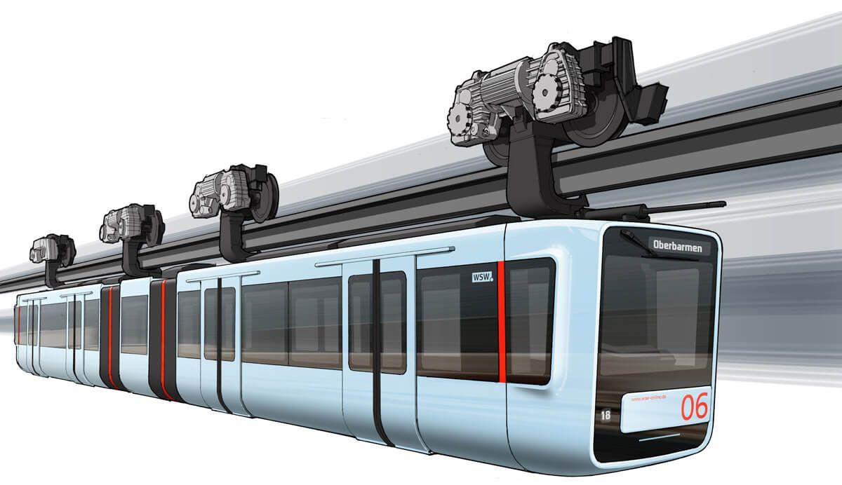 Image of the new suspension Monorail
